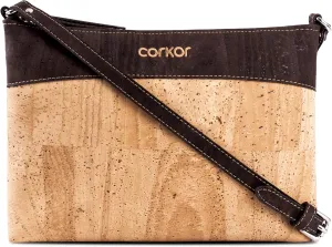 Cork Purse – Cork Handbags for Women, Vegan Crossbody Bag Cruelty Free Black Color