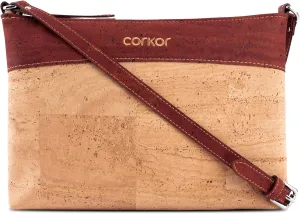 Cork Purse – Cork Handbags for Women, Vegan Crossbody Bag Cruelty Free Black Color