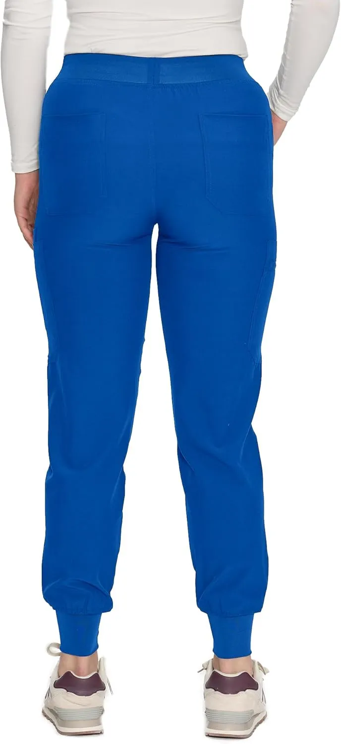 COZYFIT Scrub Pants for Women - Cargo Pants Scrubs with 7 Pockets,Soft Stretch