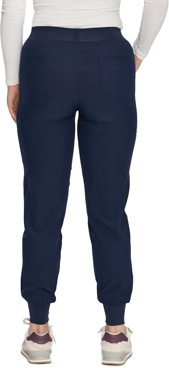 COZYFIT Scrub Pants for Women - Cargo Pants Scrubs with 7 Pockets,Soft Stretch