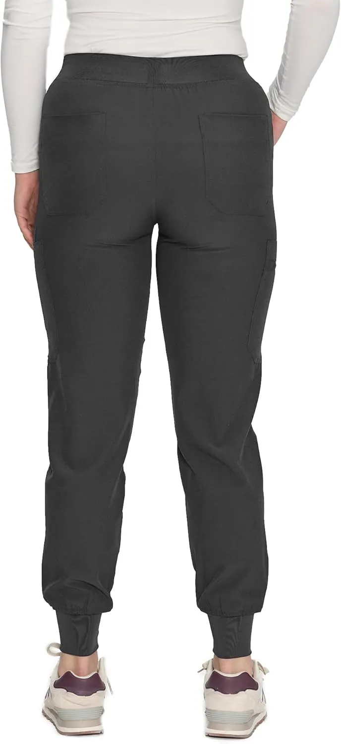 COZYFIT Scrub Pants for Women - Cargo Pants Scrubs with 7 Pockets,Soft Stretch
