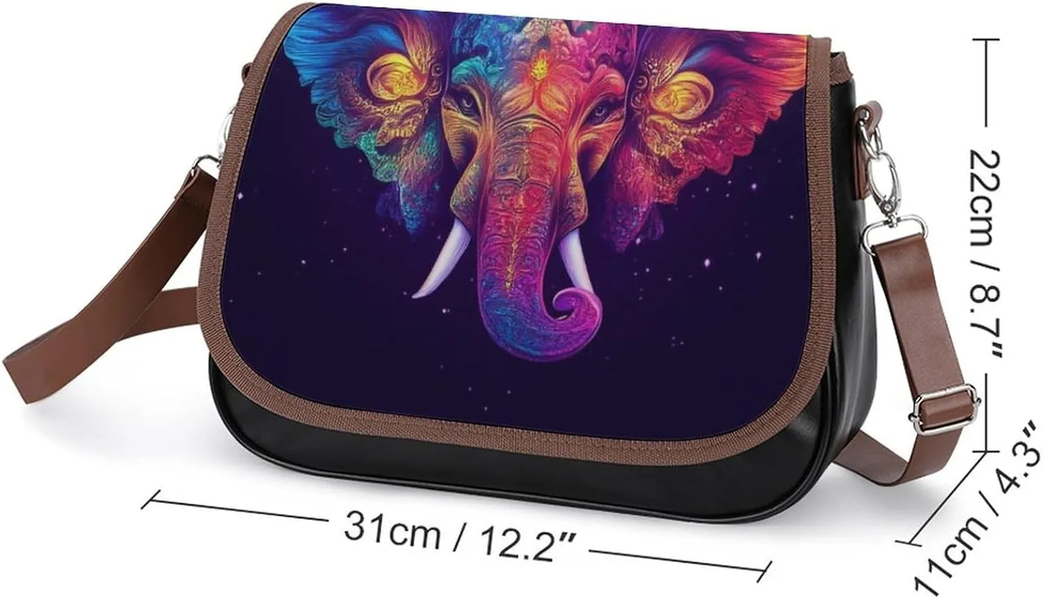 Crossbody Bag with Adjustable Strap for Women, Small Pu Leather Shoulder Handbags for Office