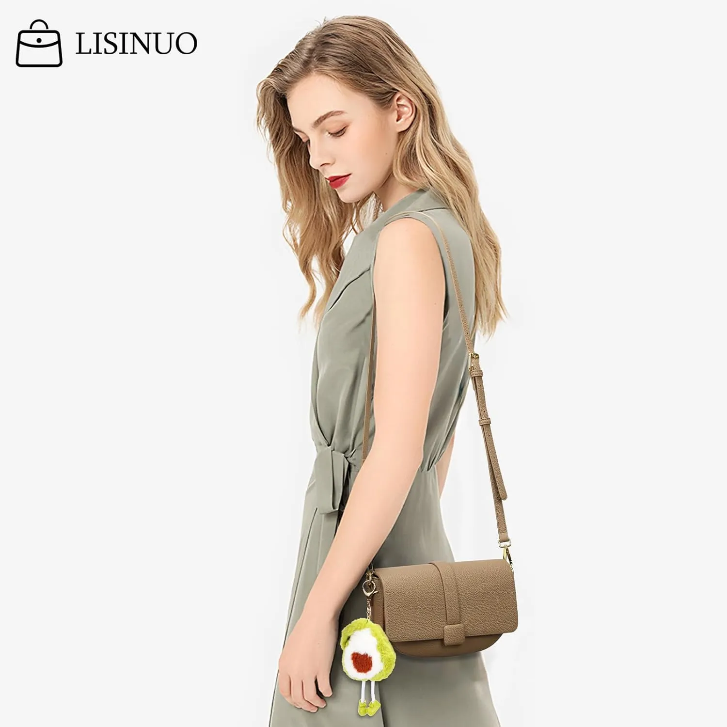 Crossbody Bags for Women Shoulder Handbags Women's Cross Body Bag Purses Small Leather Purse Send Pendant