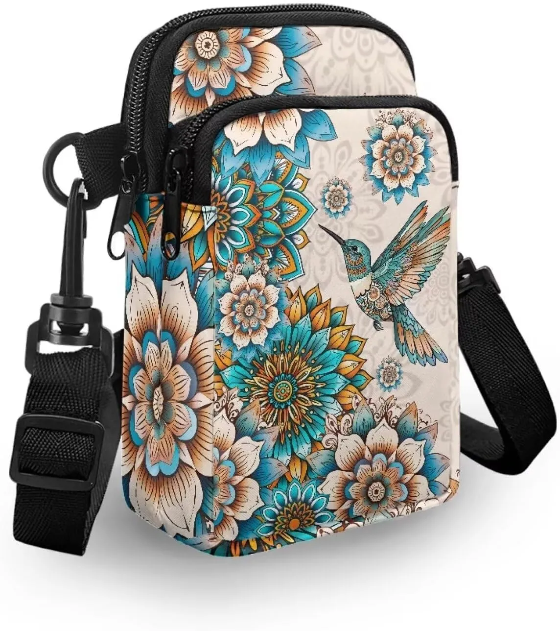 Crossbody Cell Phoen Bag Purse for Women Girls Lightweight Wallet Clutch Shoulder Bag