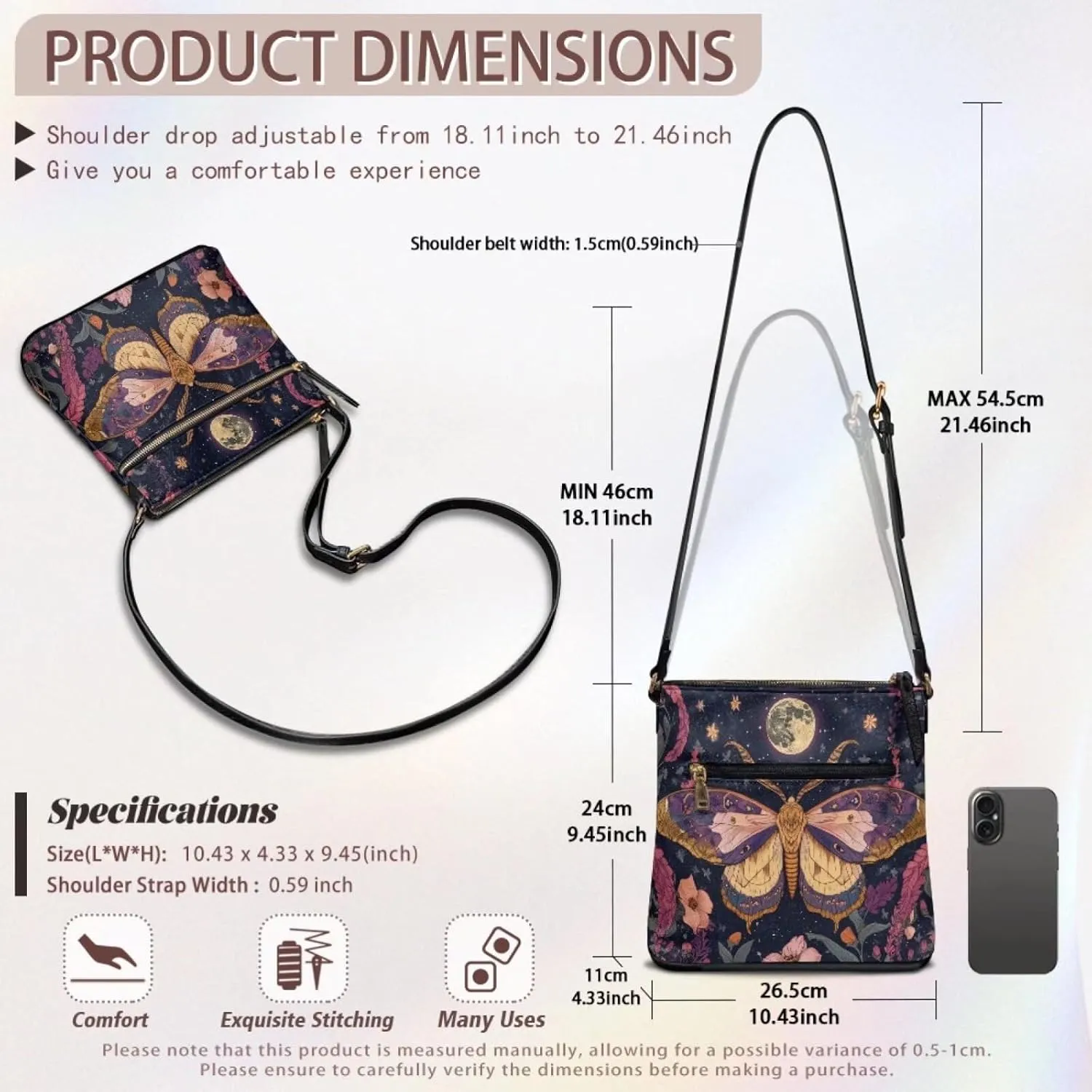 Crossbody Purses for Women Ladies Shoulder Sling Bag Leather Handbag Crossbody Small Purses Hobo Bag