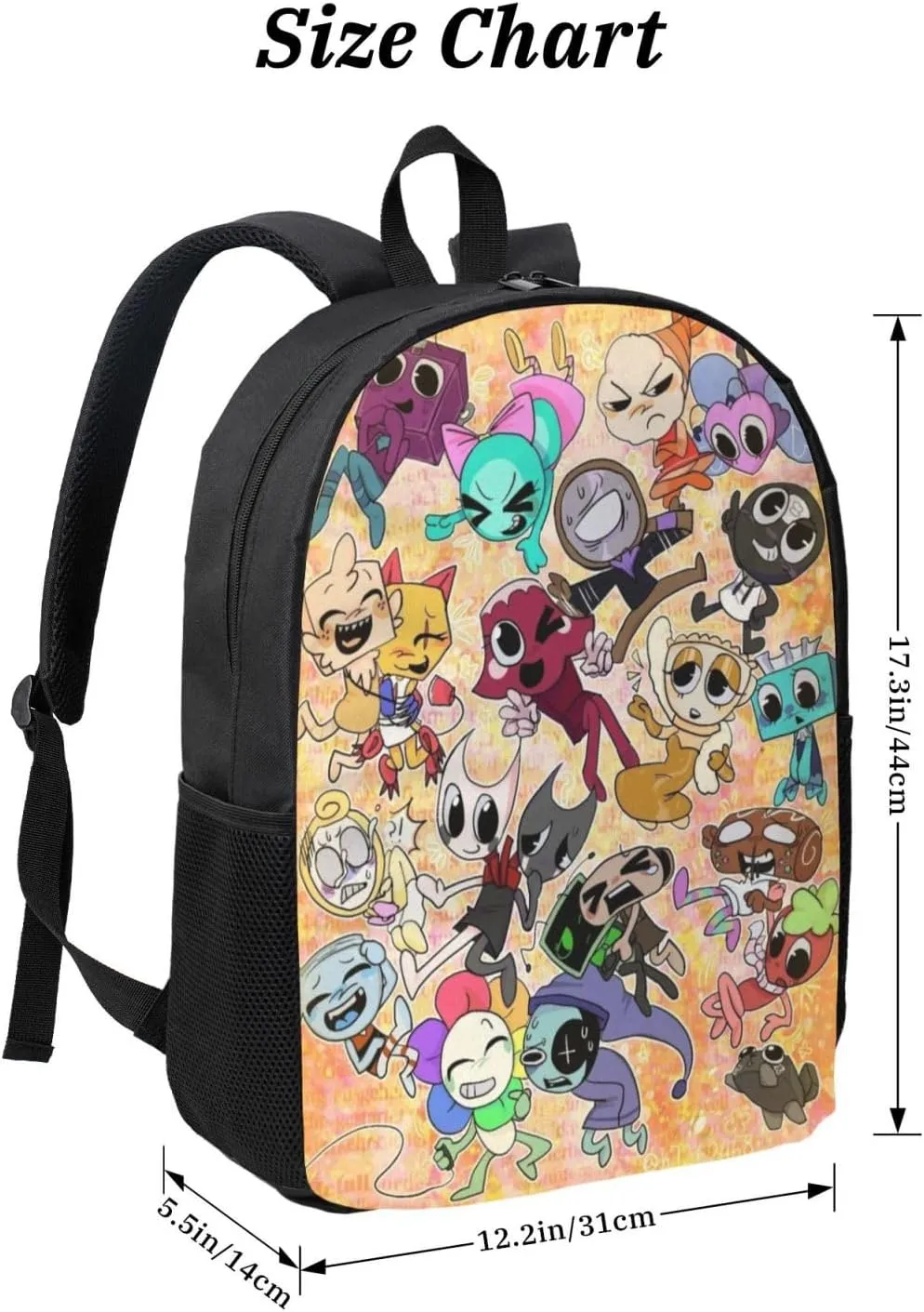 Dandys World Backpack Lightweight Laptop Backpack Cute Travel Backpacks For Unisex 17in