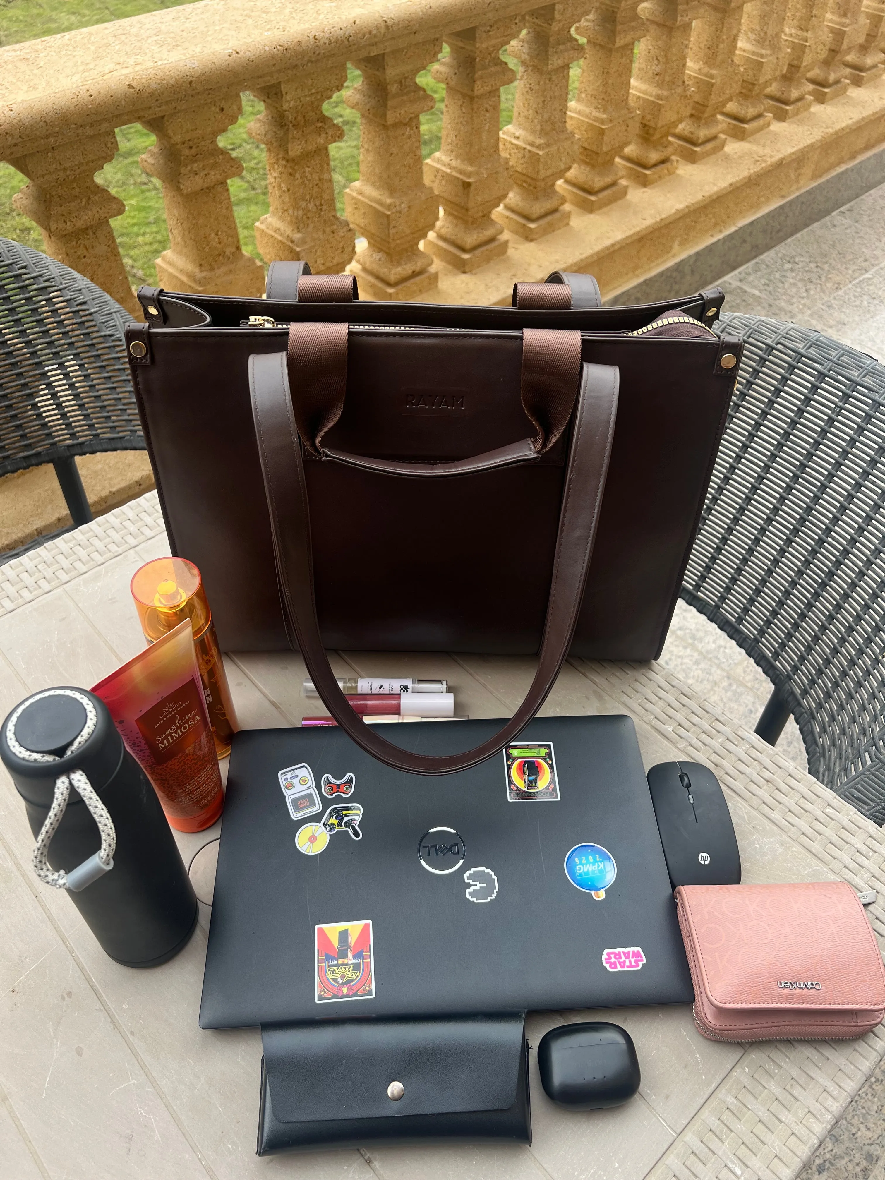 Dark Green Work Bag
