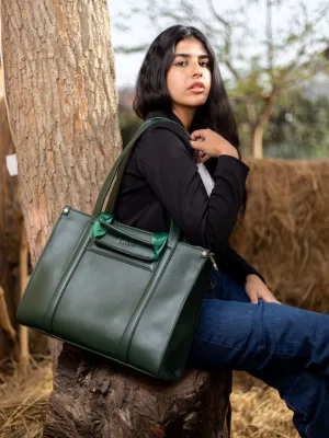 Dark Green Work Bag