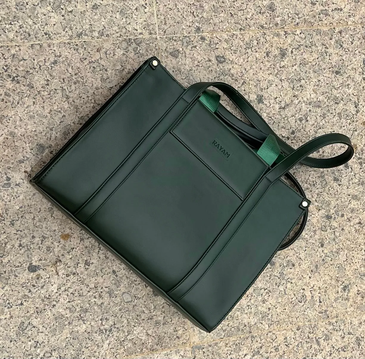Dark Green Work Bag