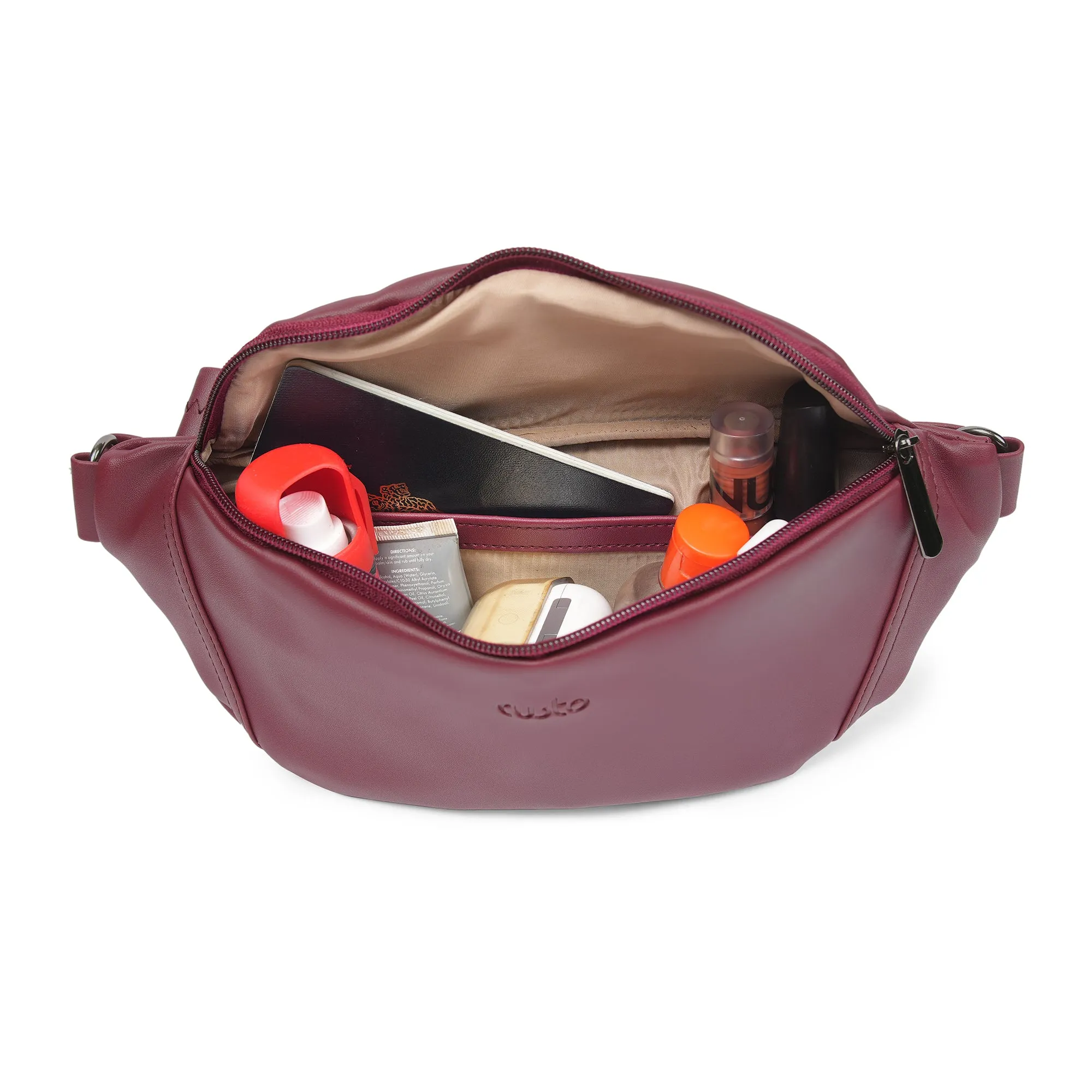 Dash Crossbody - Burgundy