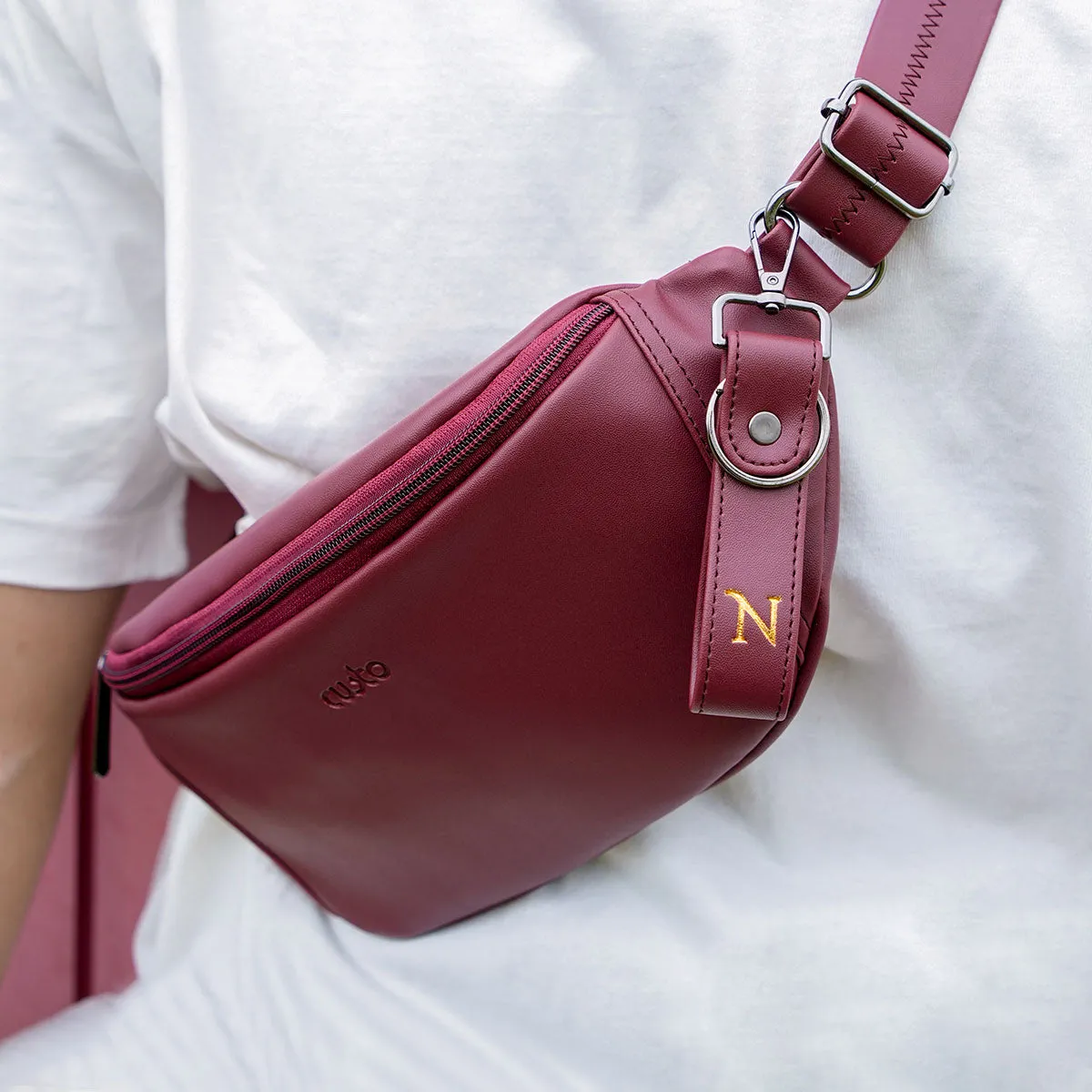 Dash Crossbody - Burgundy