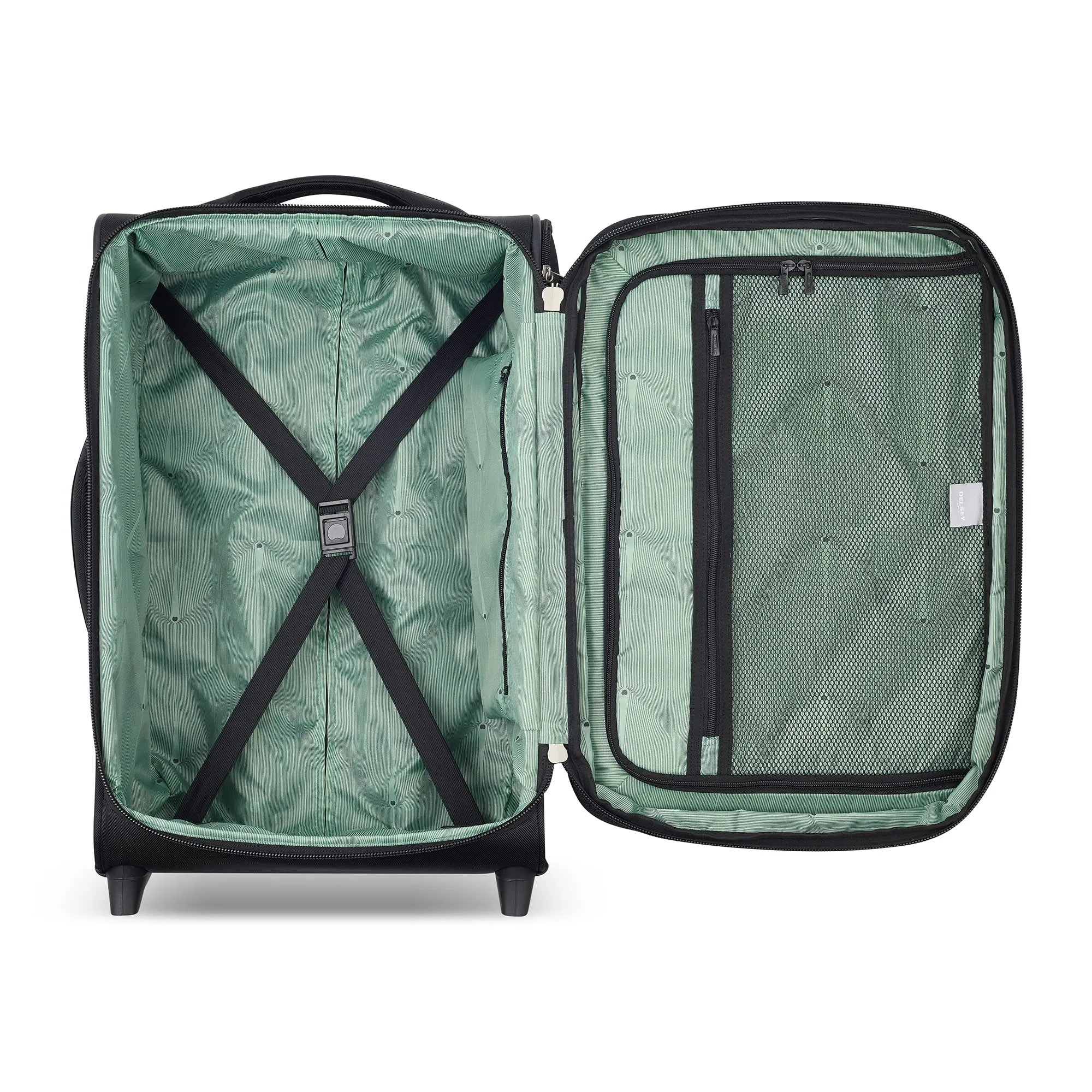 DELSEY Paris Sky Max 2.0 Softside Expandable Luggage with Two Wheels