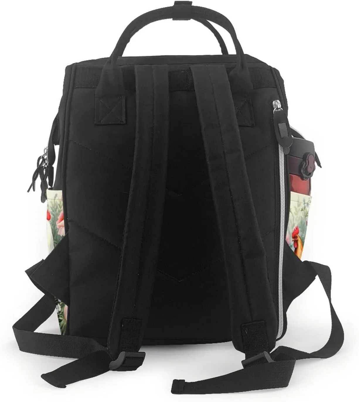 Diaper Bag Backpack Rooster Nappy Backpack Maternity Baby Nappy Bag Changing Bags for Travel