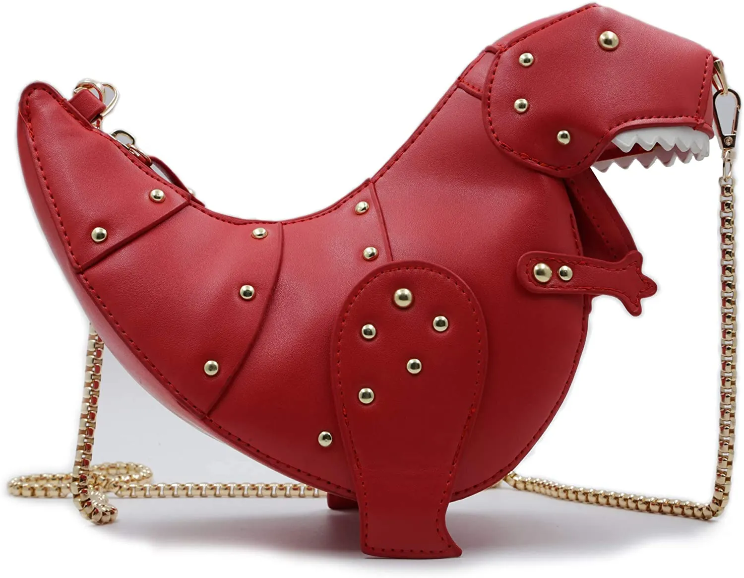 Dinosaur Shoulder Purses,PU Stegosaurus CrossBody Bag for Girl Women