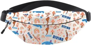 Diver Bum Bag Diving Lover Gift Diving Crossbody Bag Diving Mom Gift Scuba Diver Gift