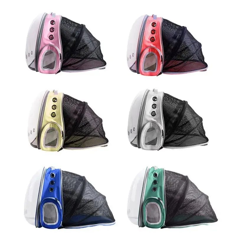 Dogs and Cats Pet Space Expandable Backpacks