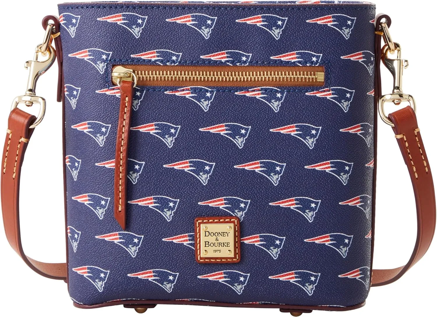 Dooney & Bourke Handbag, Nfl Patriots Small Zip Crossbody