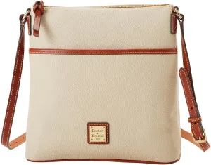 Dooney & Bourke Handbag, Pebble Grain Everyday Crossbody - Bone