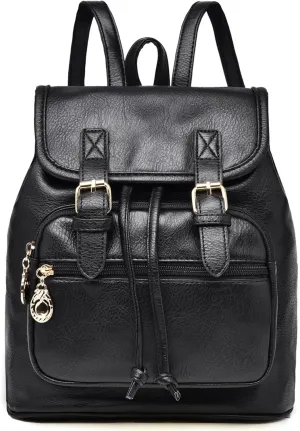 Dora & Liz Mini Backpack Purse for Women Leather Fashion Cute Small Backpacks Lightweight Travel Ladies Shoulder Bags
