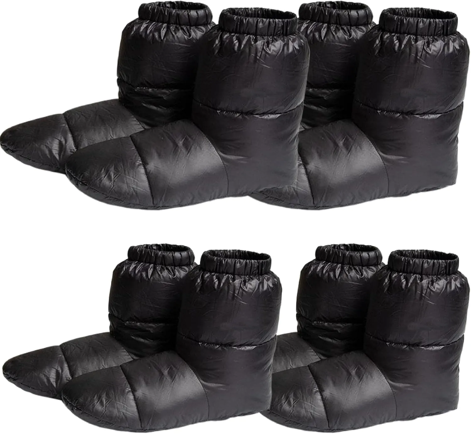 Down Booties Socks, 1 Pair Ultralight Winter Down Booties Socks with Storage Bag, Windproof Sleeping Sock, Cozy Foot Warmer for Camping