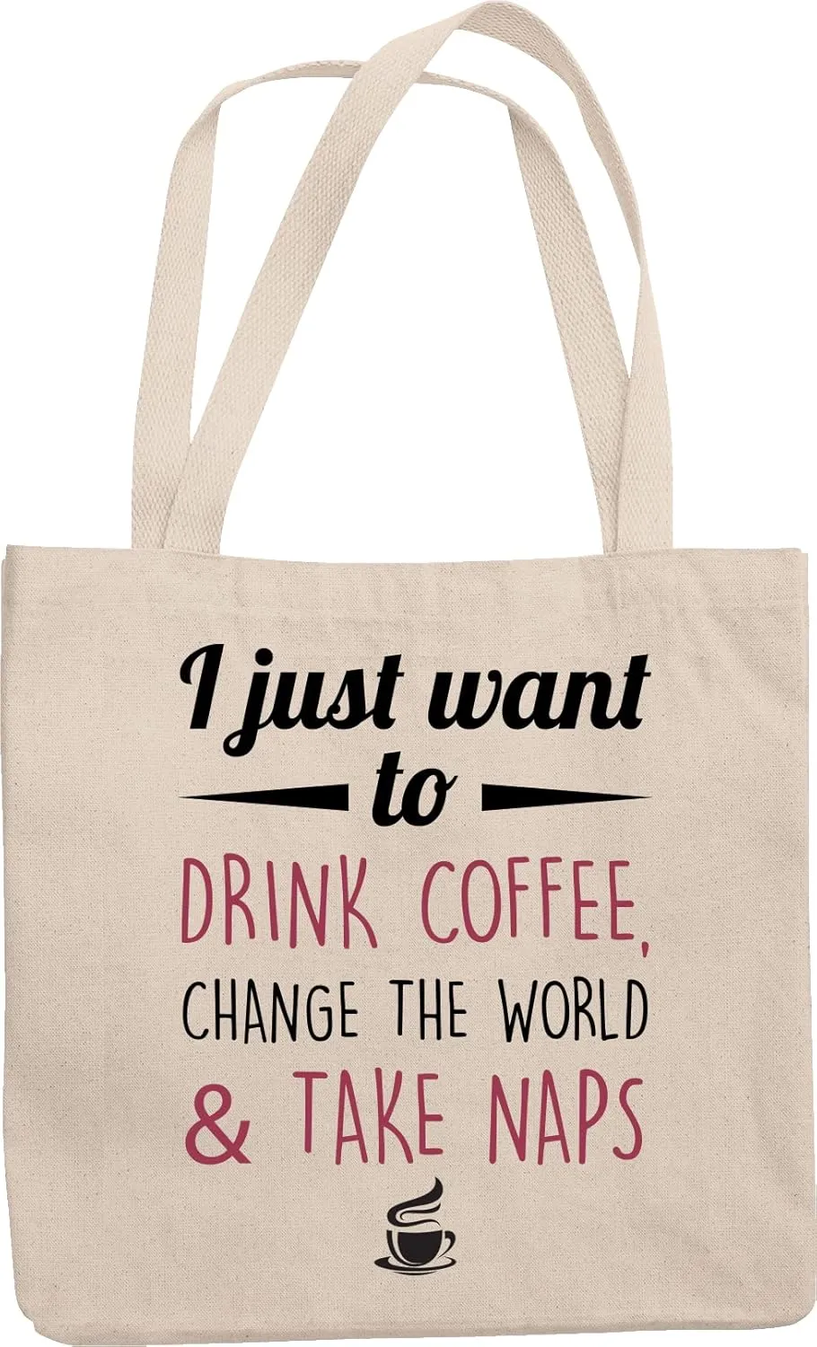 Drink Coffee Change the World Reusable Tote Bag for Judge & Lawyers