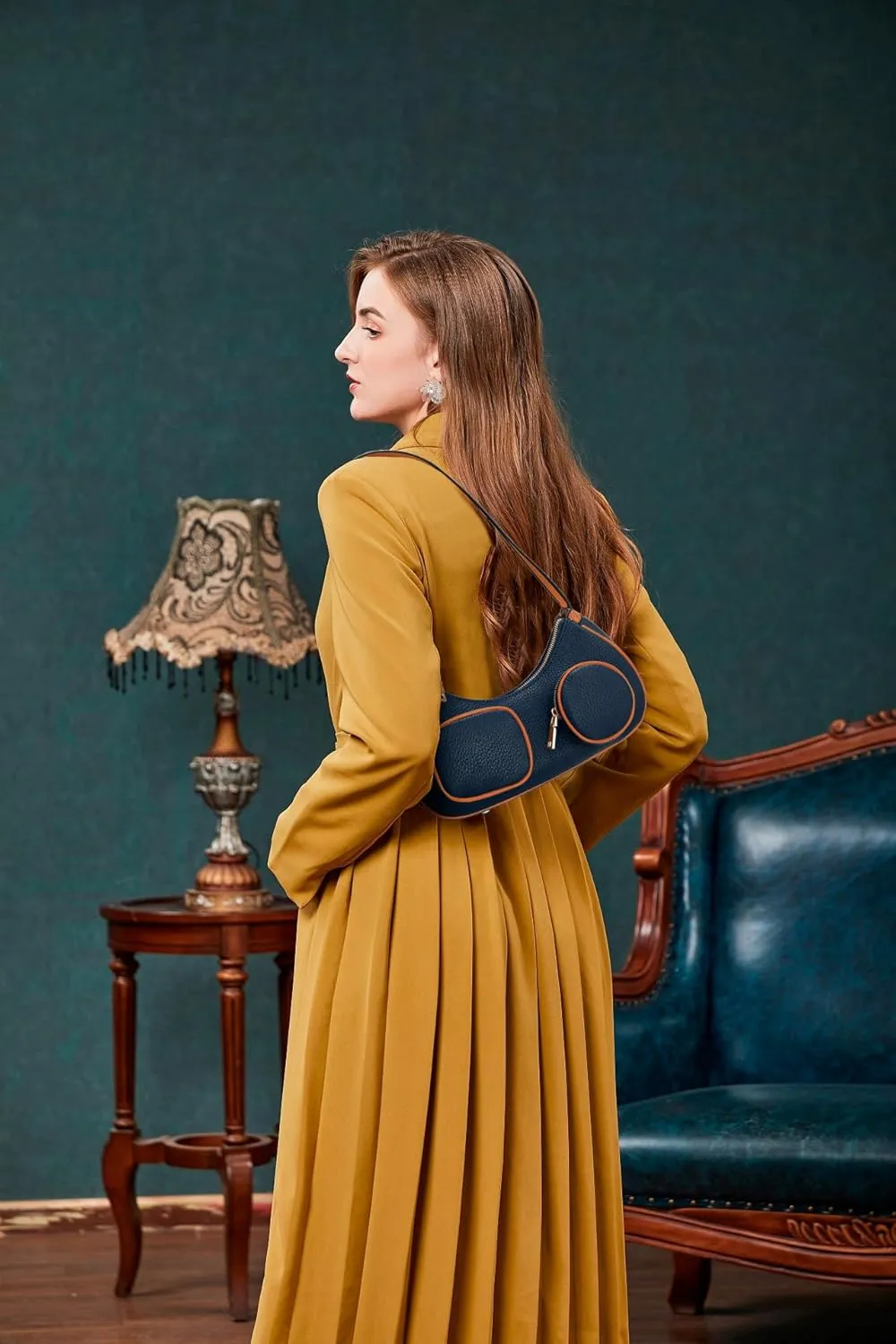 E Shoulder Bag for Women Small Purses for Women