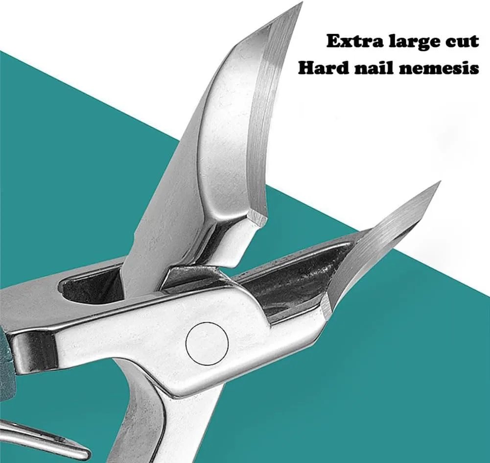 Eagle Beak Beveled Nail Clippers, Three Sets of Eagle Beak Beveled Nail Clippers, Super Sharp Oblique Nail Clipper for Thick Nails, Seniors & Ingrown Care (1Set-A)