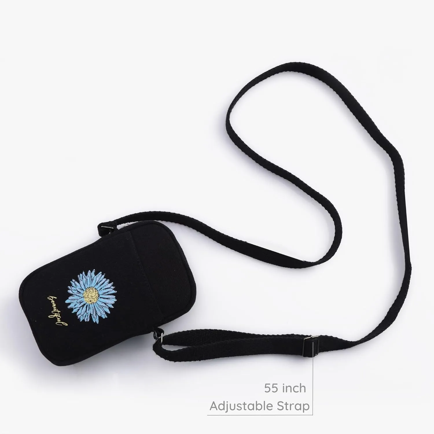 Ecoright Phone Bag, Small Crossbody Bags for Women, Phone Purse with Adjustable Cotton Strap