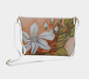 Efficient delivery Jasmine Cloud-based Crossbody Flower Leather Vegan Purse