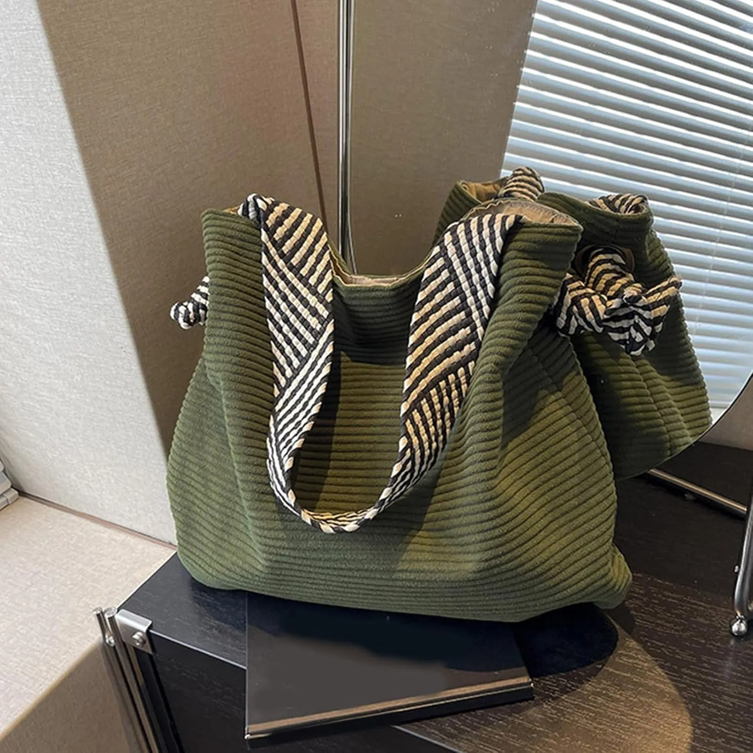 Elegant Nylon Shoulder Bag For Women With Adjustable Strap And Large Capacity Top Handle Bags For Work Or Leisure