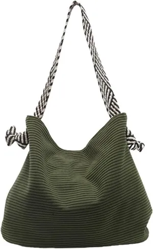 Elegant Nylon Shoulder Bag For Women With Adjustable Strap And Large Capacity Top Handle Bags For Work Or Leisure