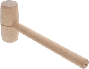 Elegant Woodworking Hammer Beechwood Carpenters' Mallet for Precision Carving and Diy Projects