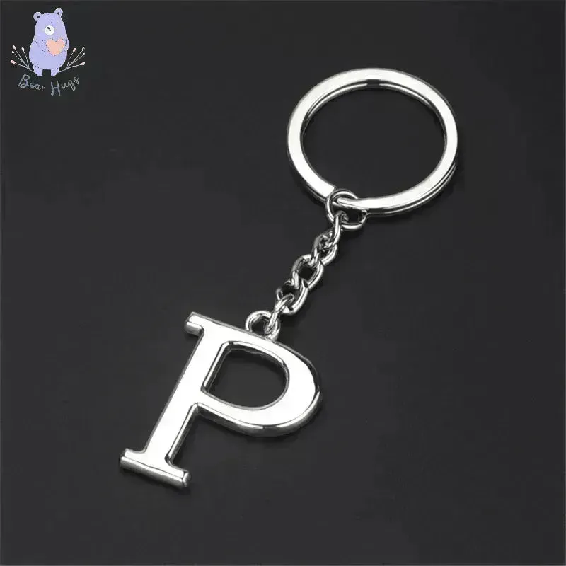 English Letters Keychain A to Z