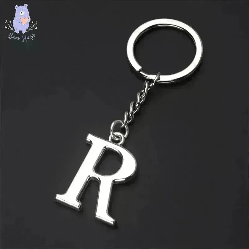 English Letters Keychain A to Z