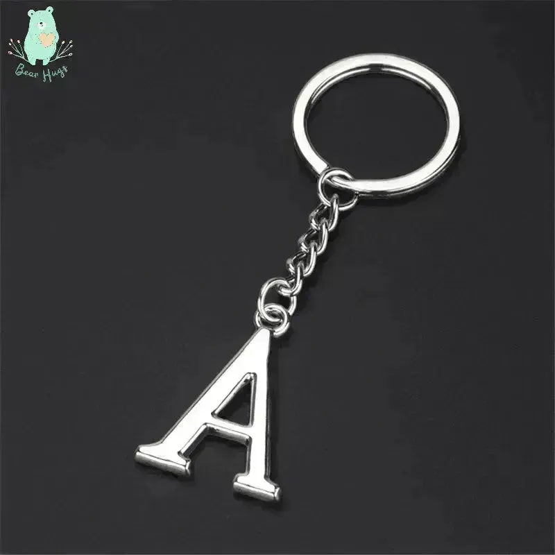 English Letters Keychain A to Z