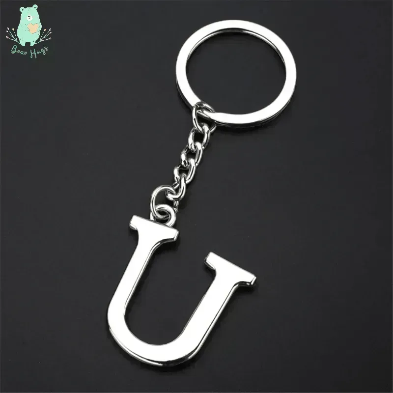 English Letters Keychain A to Z