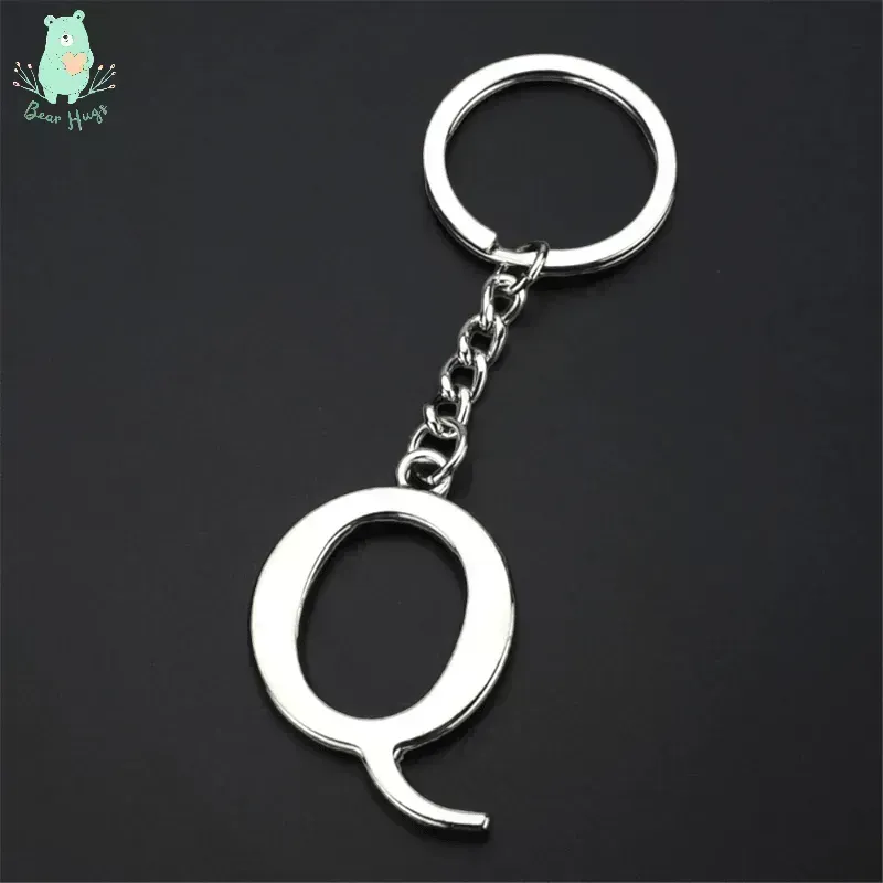English Letters Keychain A to Z