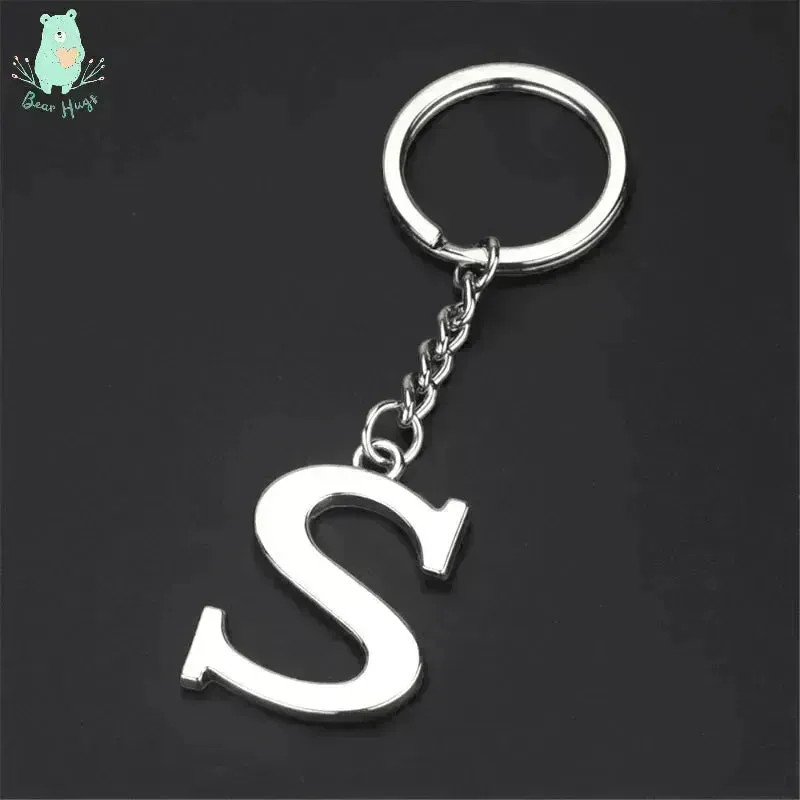 English Letters Keychain A to Z