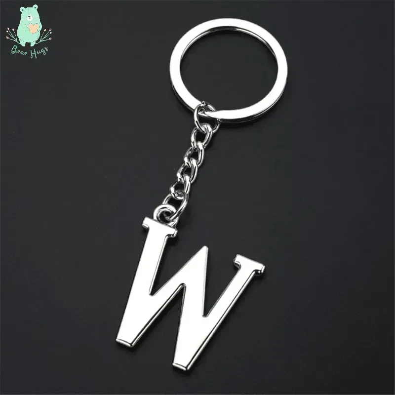 English Letters Keychain A to Z