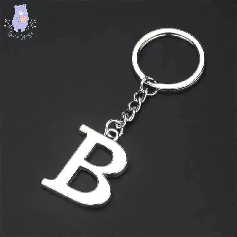 English Letters Keychain A to Z