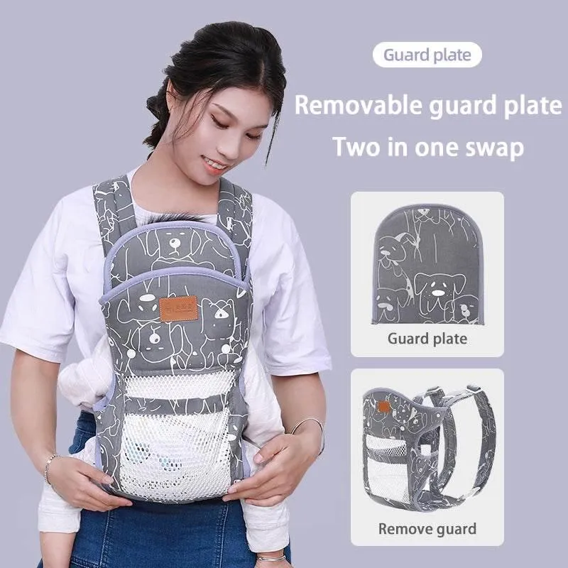 Ergonomic Baby Carrier - Comfy Double Shoulder Backpack