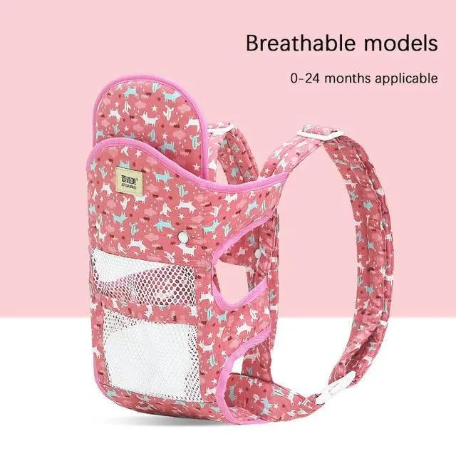 Ergonomic Baby Carrier - Comfy Double Shoulder Backpack