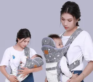 Ergonomic Baby Carrier - Comfy Double Shoulder Backpack