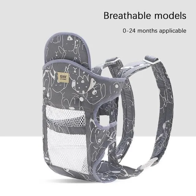 Ergonomic Baby Carrier - Comfy Double Shoulder Backpack