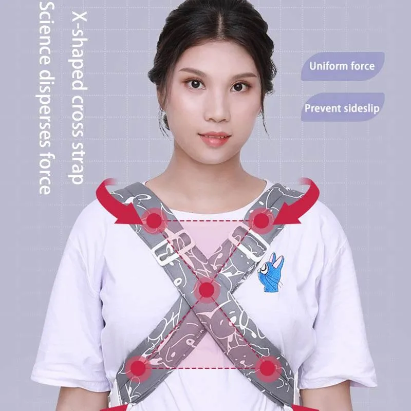 Ergonomic Baby Carrier - Comfy Double Shoulder Backpack