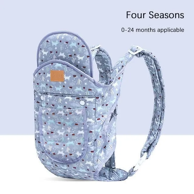 Ergonomic Baby Carrier - Comfy Double Shoulder Backpack