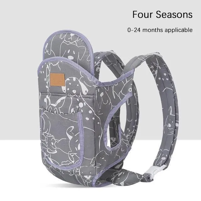 Ergonomic Baby Carrier - Comfy Double Shoulder Backpack