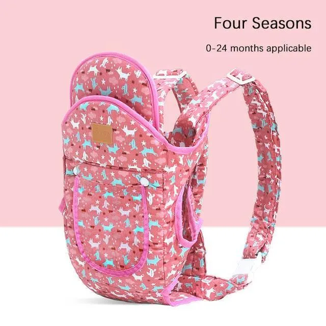 Ergonomic Baby Carrier - Comfy Double Shoulder Backpack