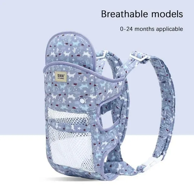 Ergonomic Baby Carrier - Comfy Double Shoulder Backpack