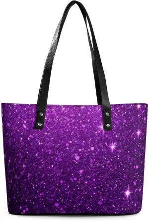 Fashion Leather Tote Bag Travel Work Daily Essentials Handbag Unisex Handbag